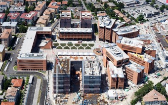 Area Appiani a Treviso: il quartiere in mattoni a vista